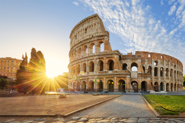 Colosseum is one of the most prominent tourism spot in Italy. 