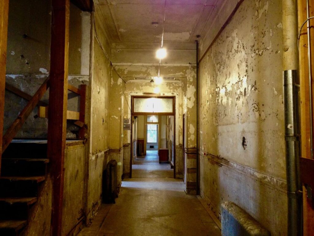Corridors of school