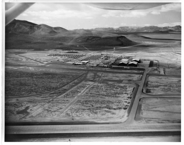 Arial view of Area 51