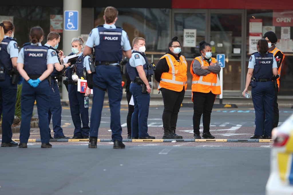 New Zealand super market stabbing