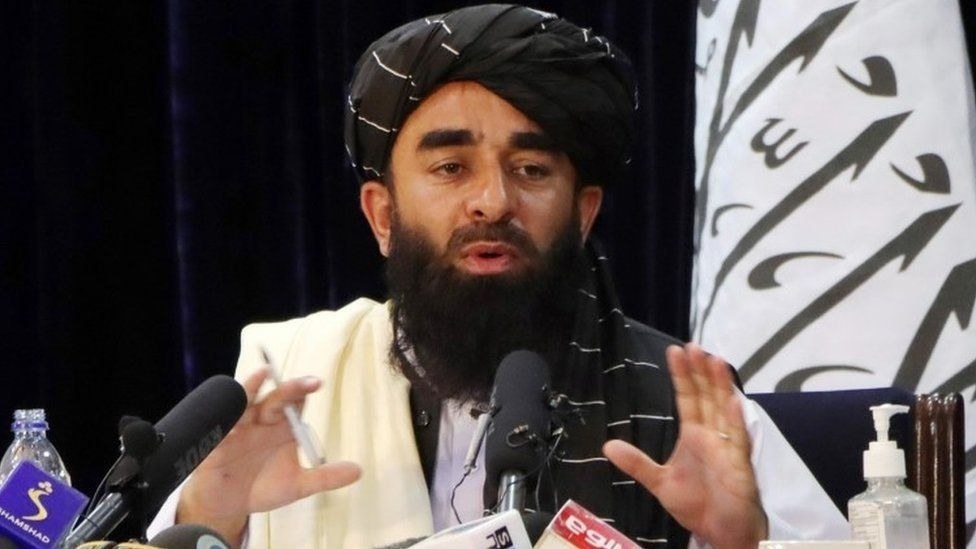 Afghanistan Acting Deputy Information Minister Zabihullah Mujahid
