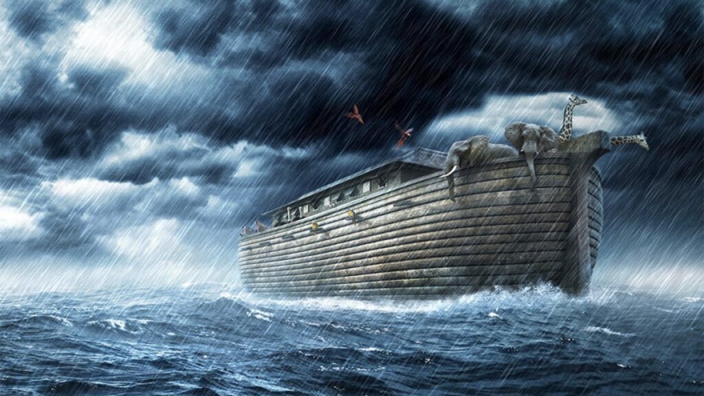 Noah' ark according to Bible