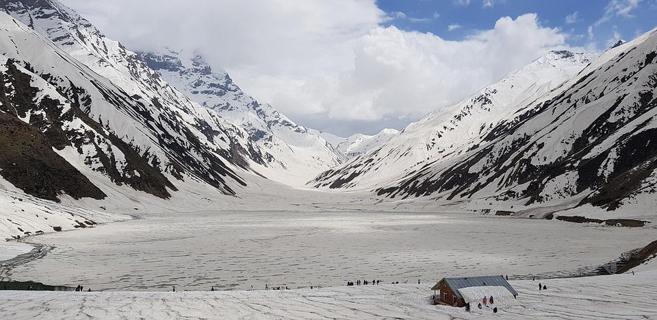 Lake Saif ul Malook in Winter