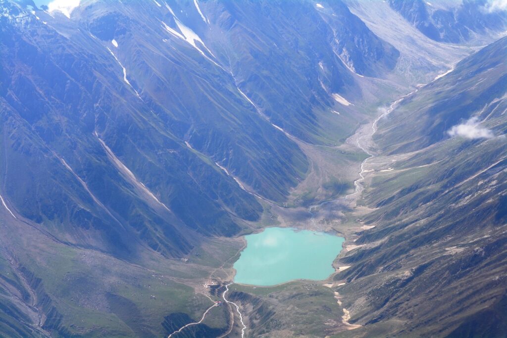 Arial View of Lake