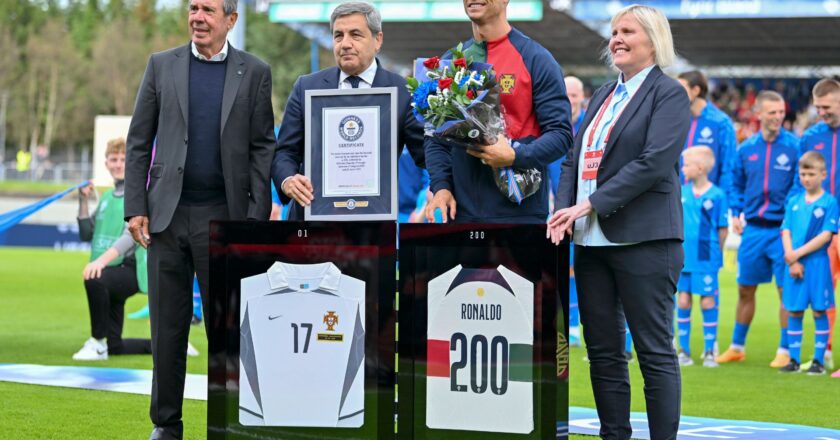 CR7 Creates Another Guinness World records