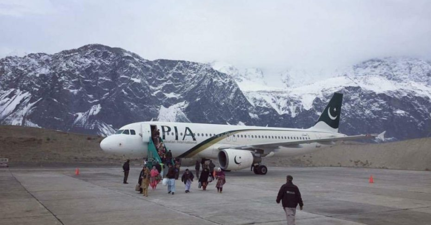 Skardu Airport successfully launched 12 flights in a day