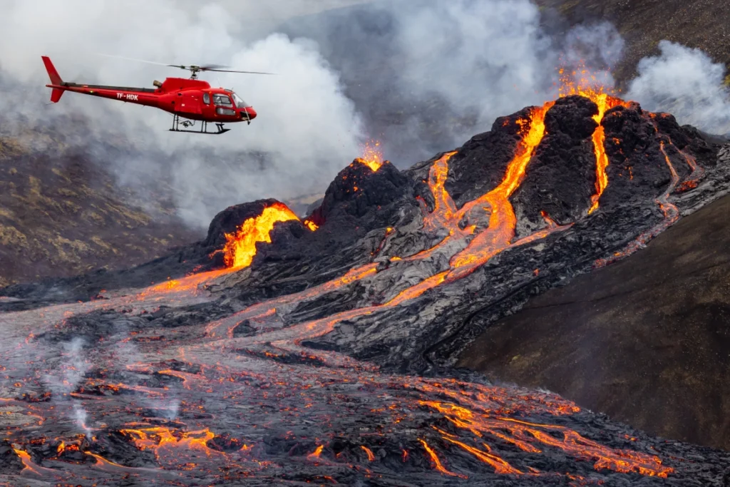 Volcanic eruption