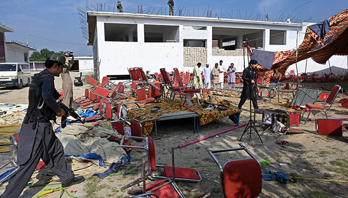 Suicide Attack Bajaur Pakistan; at Least 55 People Claim Toll.