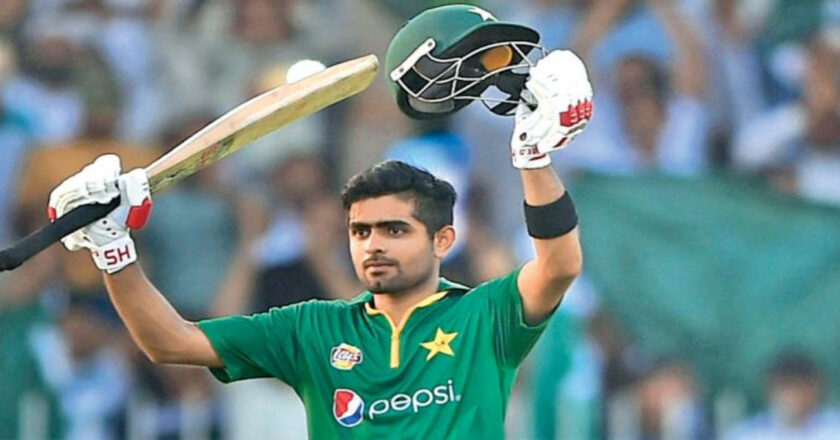 Pakistani Captain Babar Azam made record of 10th century in t20.