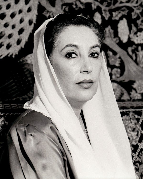 Benazir Bhutto's wax statue was placed at Madam Tussaud's Dubai museum