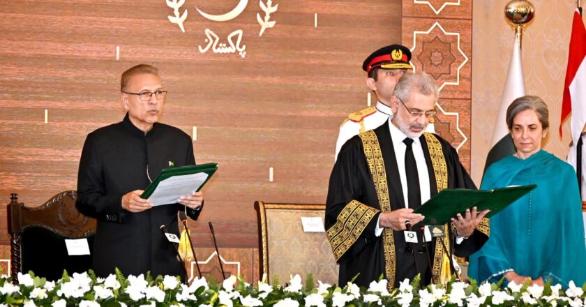 Justice Qazi Faez Isa Sworn In As 29th CJP of Pakistan