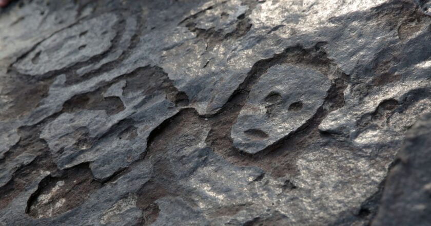 Ancient Human Face Carvings Found In Amazon Waters