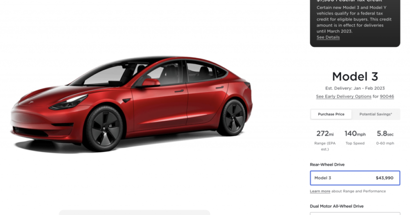 Tesla Slashes Prices of EVs Worldwide by Around $2000