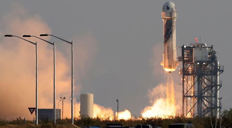 Bezos’ Blue Origin Launches First Crew Since 2022 Grounding