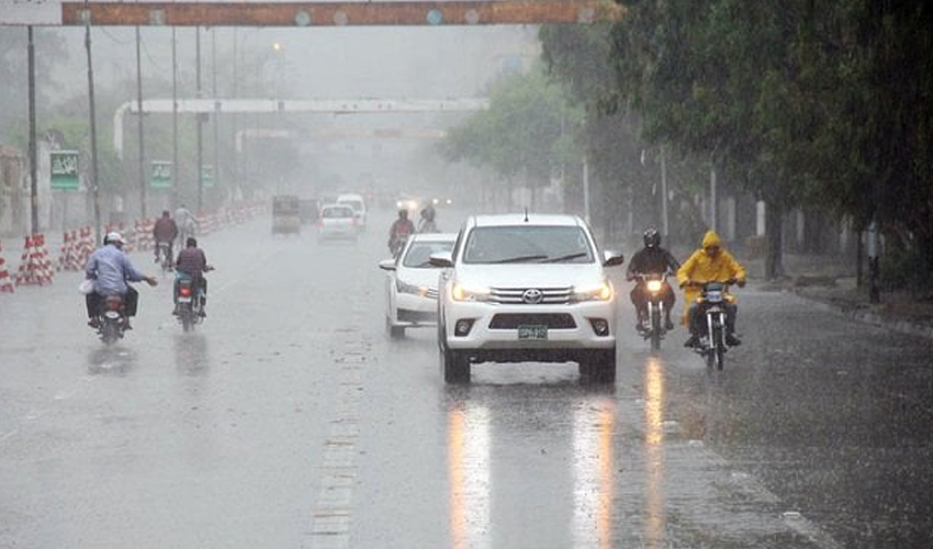 Monsoon rain in Lahore