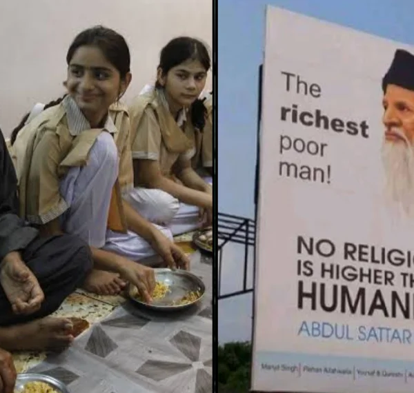 Indians Pay Tribute to Legendary Philanthropist Edhi with Highway Sign in Jalandhar