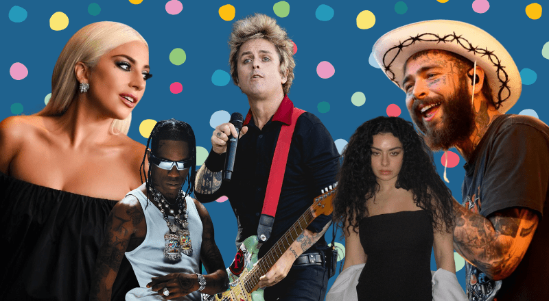 Lady Gaga, Green Day, and Post Malone to Lead Coachella 2025